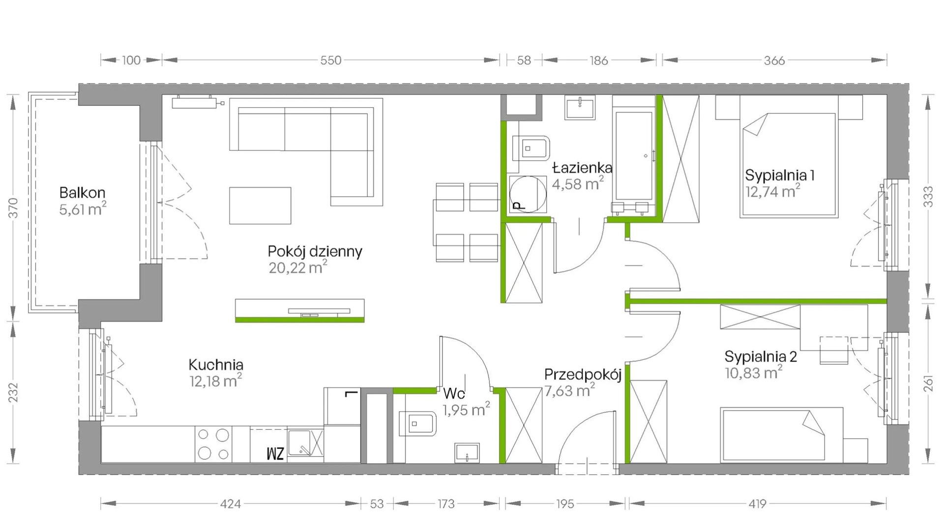 Mieszkanie na sprzedaż